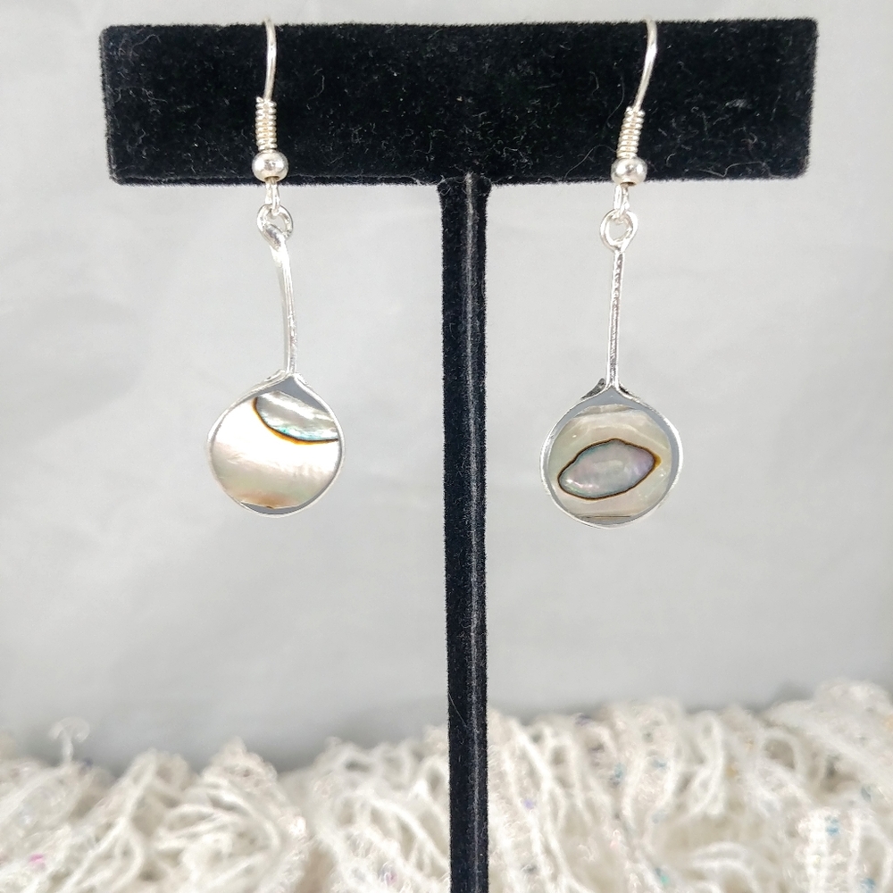 Abalone earrings